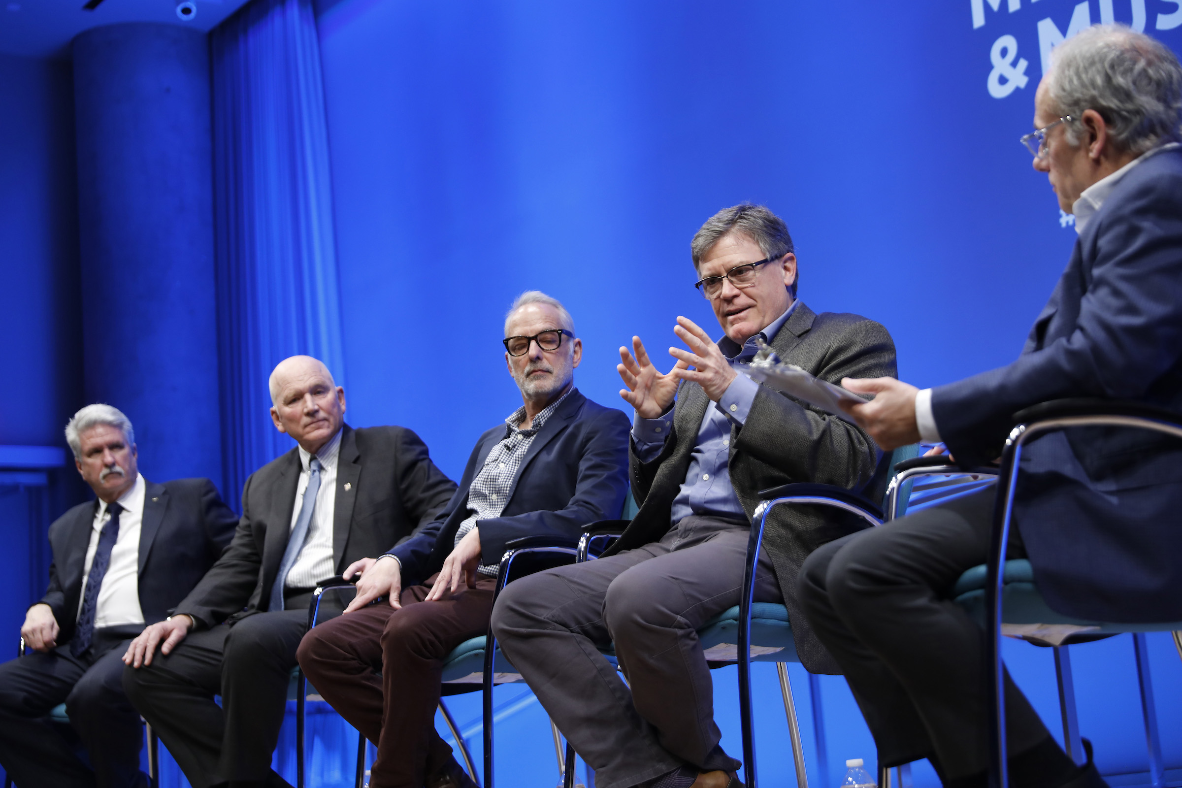 Panelists on stage